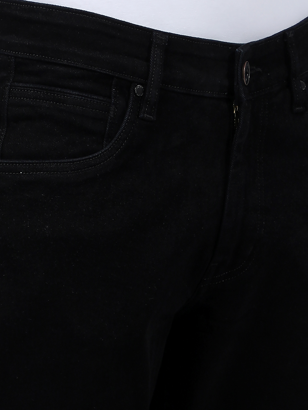 Numero Uno Men Solid Black Jeans